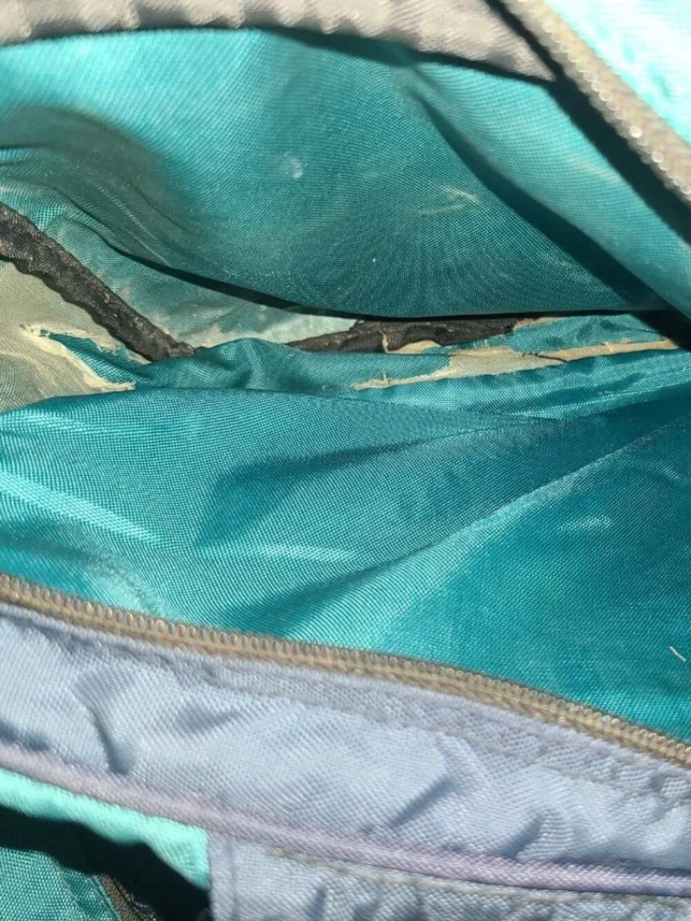 Teal Duffel Bag